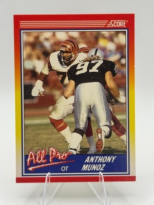 1990 Score #587 Anthony Munoz