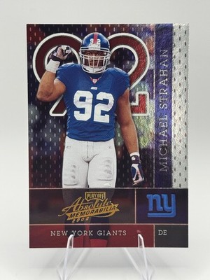2002 Playoff Absolute Memorabilia #95 Michael Strahan