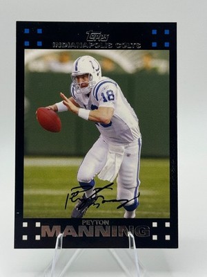 2007 Topps #1 Peyton Manning Stars
