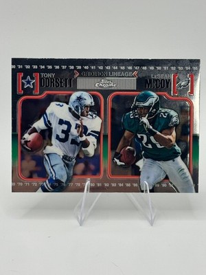 2010 Topps Chrome #CGL-DM Tony Dorsett / LeSean McCoy Gridiron Lineage