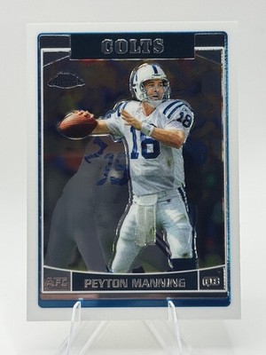 2006 Topps Chrome #8 Peyton Manning