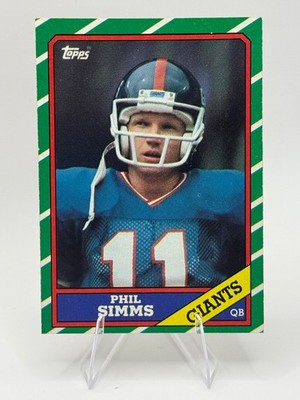 1986 Topps #138 Phil Simms