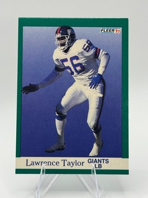 1991 Fleer #319 Lawrence Taylor