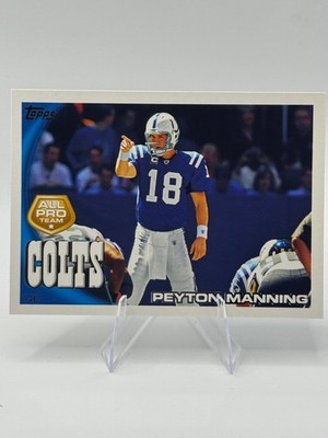 2010 Topps #341 Peyton Manning Gold #/2010