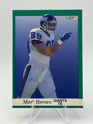 1991 Fleer #307 Mark Bavaro