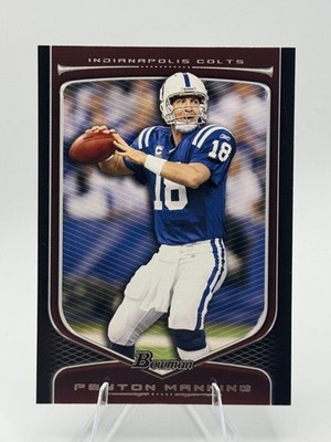 2009 Bowman Draft Picks #12 Peyton Manning White #/299