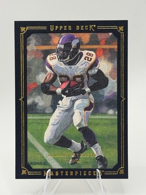 2008 Upper Deck Masterpieces #2 Adrian Peterson Framed Black