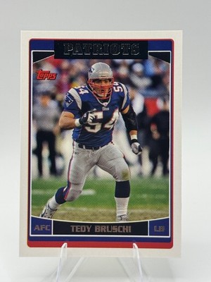 2006 Topps #14 Tedy Bruschi Gold #/2006