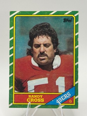 1986 Topps #162b Randy Cross