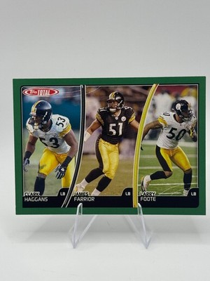 2007 Topps Total #335 Larry Foote / Clark Haggans / James Farrior
