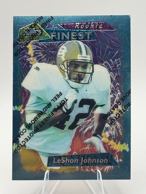 1995 Finest #102 LeShon Johnson