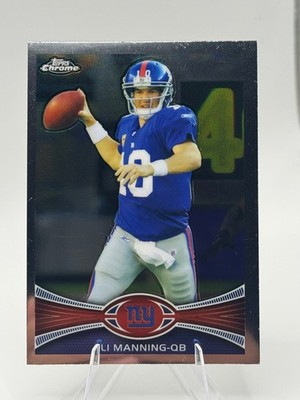 2012 Topps Chrome #103 Eli Manning