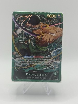 One Piece TCG - Roronoa Zoro Starter Deck ST32 Bandai ENG - Deck only