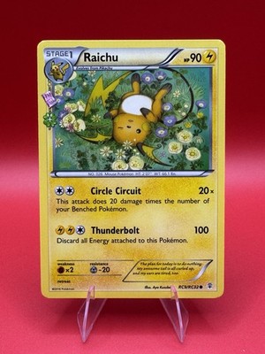 Pokémon Raichu RC9/32 Generations Radiant Collection Regular EN 2016 90 MP