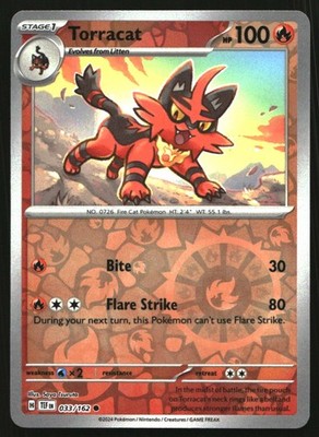 Torracat Reverse Holo Common SV05: Temporal Forces 033/162 NM