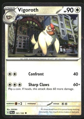 Vigoroth Cosmos Holo Holo Uncommon Miscellaneous Cards & Products 161/193 NM