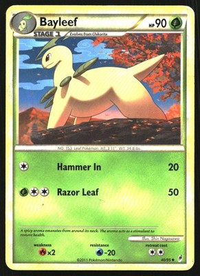 Bayleef Uncommon Call of Legends 40/95 MP