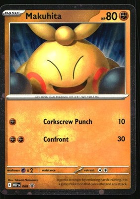 Makuhita Holo Promo ME: Mega Evolution Promo 068 NM