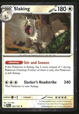 Slaking Cosmos Holo Holo Rare Miscellaneous Cards & Products 162/193 NM