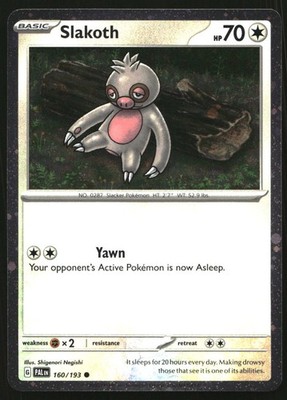 Slakoth Cosmos Holo Holo Common Miscellaneous Cards & Products 160/193 NM