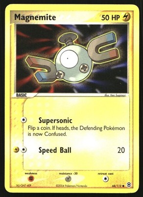 Magnemite Common EX FireRed & LeafGreen 68/112 LP