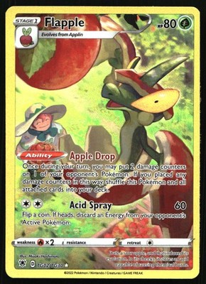 Flapple Holo Ultra Rare SWSH10: Astral Radiance Trainer Gallery TG02/TG30 NM