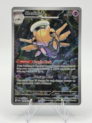 Shedinja Holo Illustration Rare ME01: Mega Evolution 144/132 NM