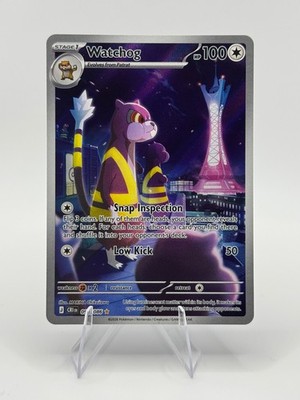 Watchog Holo Illustration Rare ME04: Chaos Rising 097/086 NM