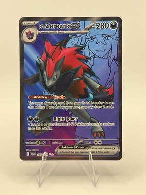 N's Zoroark ex Holo Ultra Rare SV09: Journey Together 175/159 NM