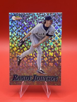 1994 Pacific Crown PRISMS SILVER TRIANGLES #7 Randy Johnson Refractor HOF RARE