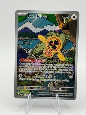 Fan Rotom Holo Illustration Rare ME: Ascended Heroes 250/217 NM