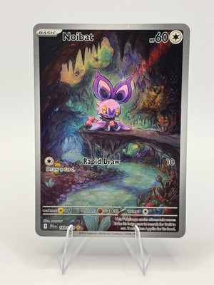 Noibat Holo Illustration Rare SV09: Journey Together 169/159 NM