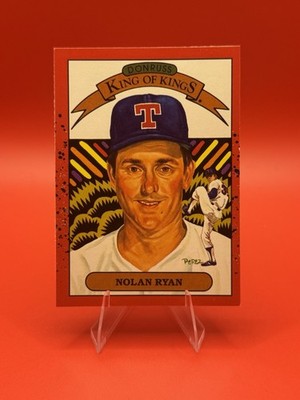 Nolan Ryan 1990 Donruss King of Kings #665 Texas Rangers NRMT