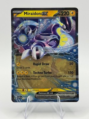 Miraidon ex SVP 143 Black Star Promo Pokémon TCG Holo Near Mint English