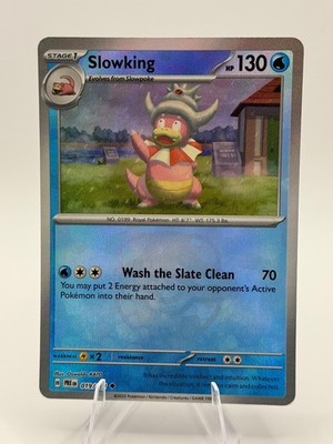 Slowking 019/100 Master Ball Reverse Holo Pokémon TCG Mega Evolution NM