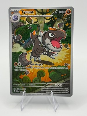 Tyrunt 070/086 Illustration Rare Pokemon Scarlet & Violet Mega Evolution NM