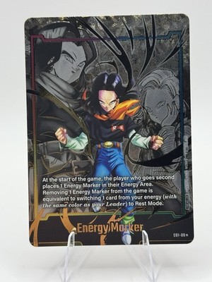 Android 17 Energy Marker Gold E01-09* Dragon Ball Super Card Game Fusion World