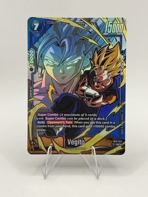 DBS Fusion World Vegito FB10-041 UC ALT ART Dragon Ball SUPER COMBO CROSS FORCE