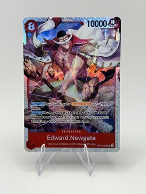 Edward.Newgate Foil SR The Time of Battle OP16-003 NM