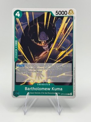 Bartholomew Kuma () C Adventure on Kami's Island Release Event Cards OP15-029 NM