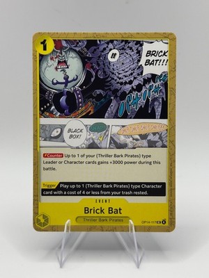 Brick Bat UC The Azure Sea's Seven Release Event Cards OP14-117 NM