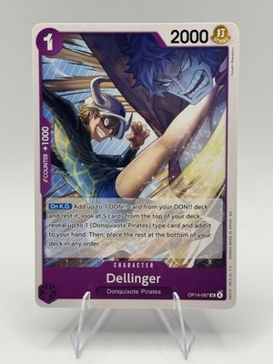 Dellinger UC The Azure Sea's Seven Release Event Cards OP14-067 NM