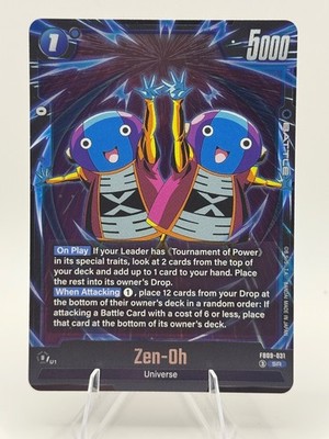 Zen-Oh Super Rare Dual Evolution FB09-031 NM