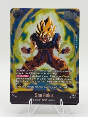 Son Goku Super Rare Starter Deck EX: The Beat of Ki FS12-07 NM