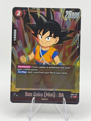Son Goku (Mini): DA Holo Super Rare Ultra Limit FB04-012 NM