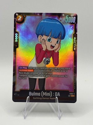 Bulma (Mini): DA (Bonus Pack Alternate Art) Holo Common Starter Deck 8: Vegeta (