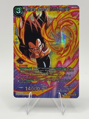 Vegeta, Prideful Transformation Foil Super Rare Theme Selection: History of Vege