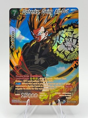 Gotenks, Going All-Out (SPR) Special Rare Rise of the Unison Warrior BT10-110 NM
