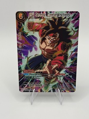 SS4 Bardock, Combat Instincts (SPR) Special Rare Vermilion Bloodline BT11-131 NM