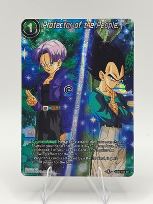 Protector of the People Foil Super Rare Theme Selection: History of Vegeta DB2-1